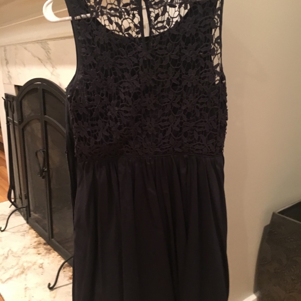 Moulinette Souers cotton dress with lace detail